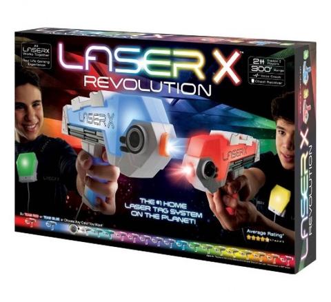 זוג אקדחי לייזר איקס רבולושין Laser X